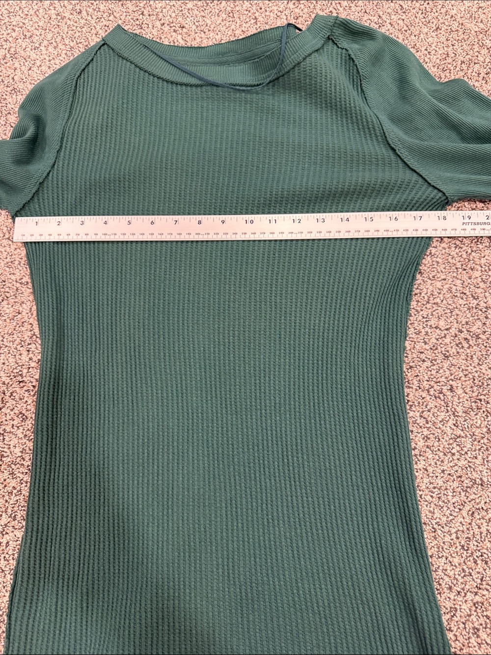 We The Free/Free People Women’s Size M Honey B Ribbed Long-Sleeve Tunic Boho Top - Picture 9 of 9